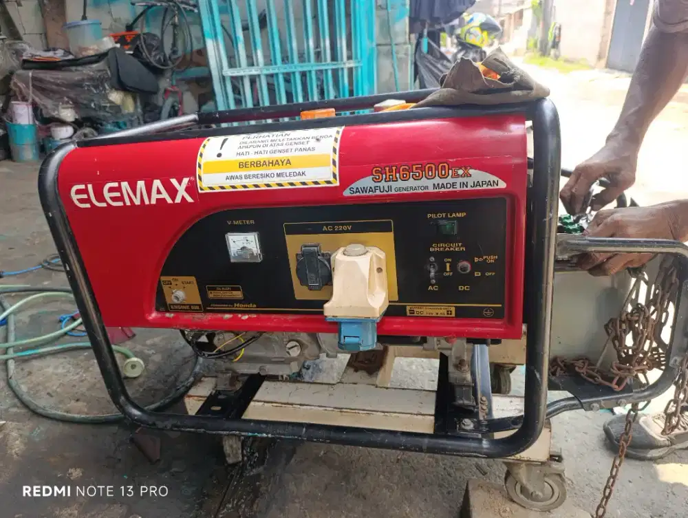 genset  Honda elemax 5 kva , Made in japan
