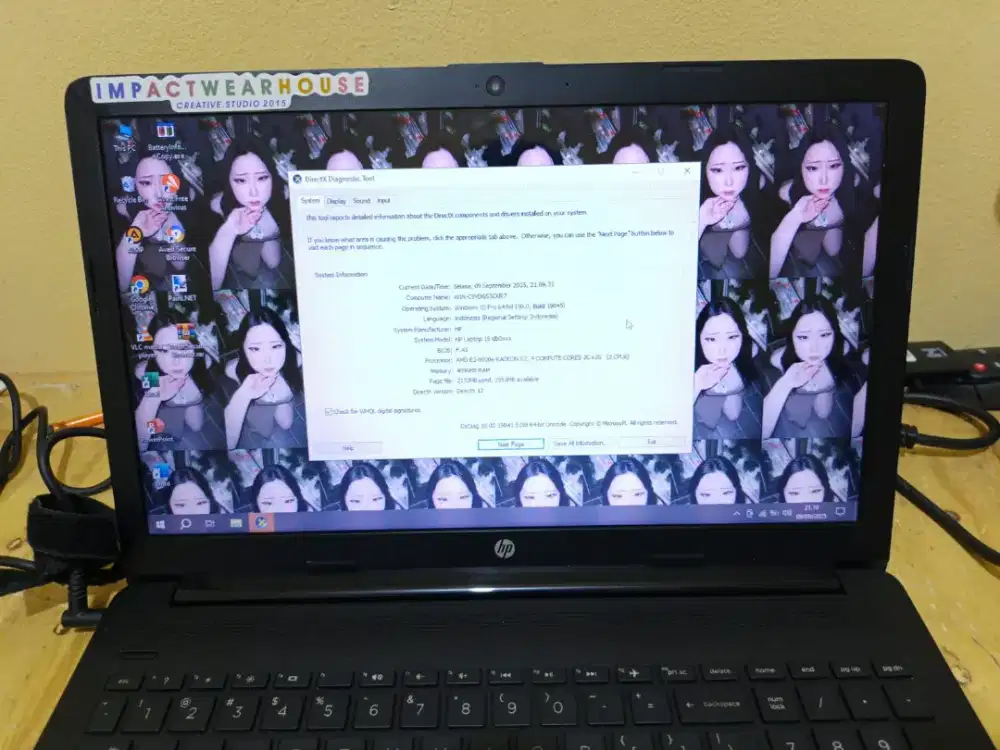 Hp 15 DB-150XXX Gen 9 Hdd 1 TB Second