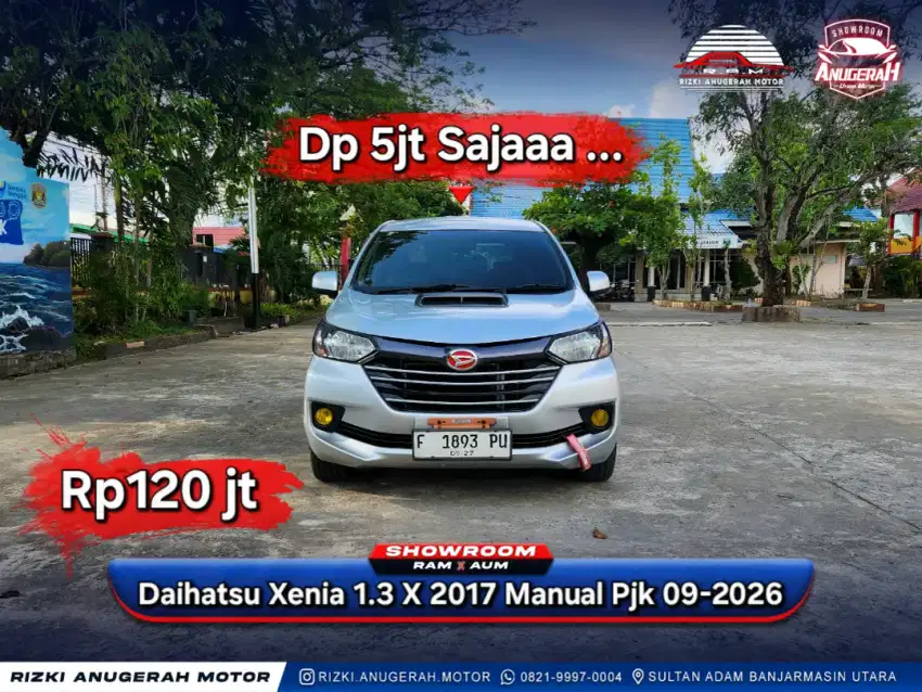 Xenia 1.3 X MT 2017 Pjk 09-2026