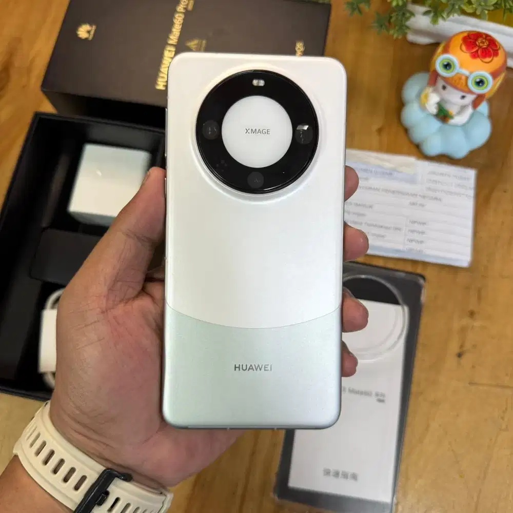 Huawei Mate 60 Pro 12/512GB White harmony os playstore ready pajak