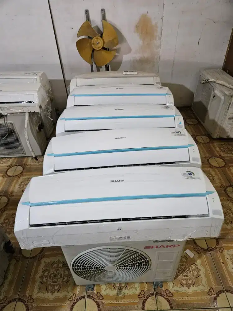 JUAL AC SHARP 1/2 PK DAN 1 PK BEKAS SECOND DAN SEKEN