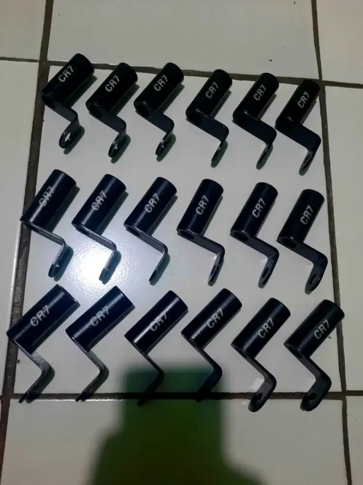 Breket dudukan holder spion/stang universal bahan besi