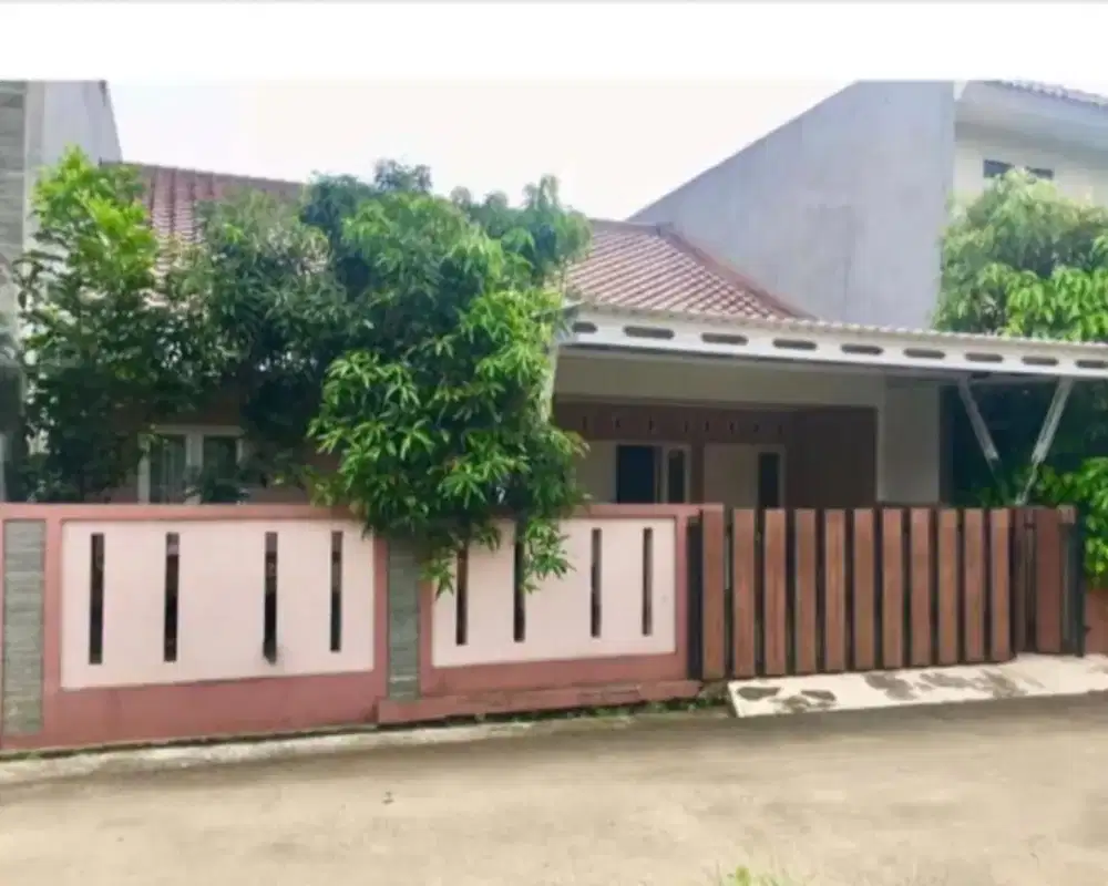 JUAL CEPAT B.U DIBAWAH HARGA PASAR RUMAH LUAS SEMI FURNISH KOTA BOGOR