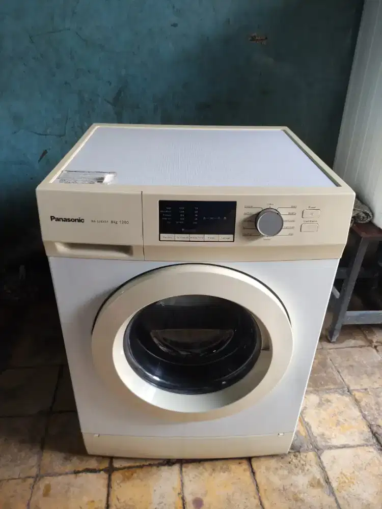 Mesin cuco front loading panasonic 8 KG