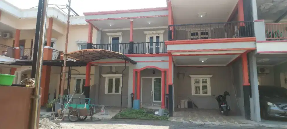Murah dijual rumah siap huni 2 lantai graha wahid one gate sistem