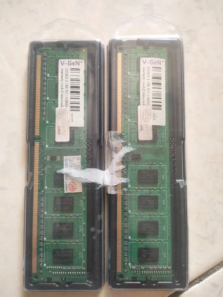 RAM PC V-Gen DDR3 2x2gb