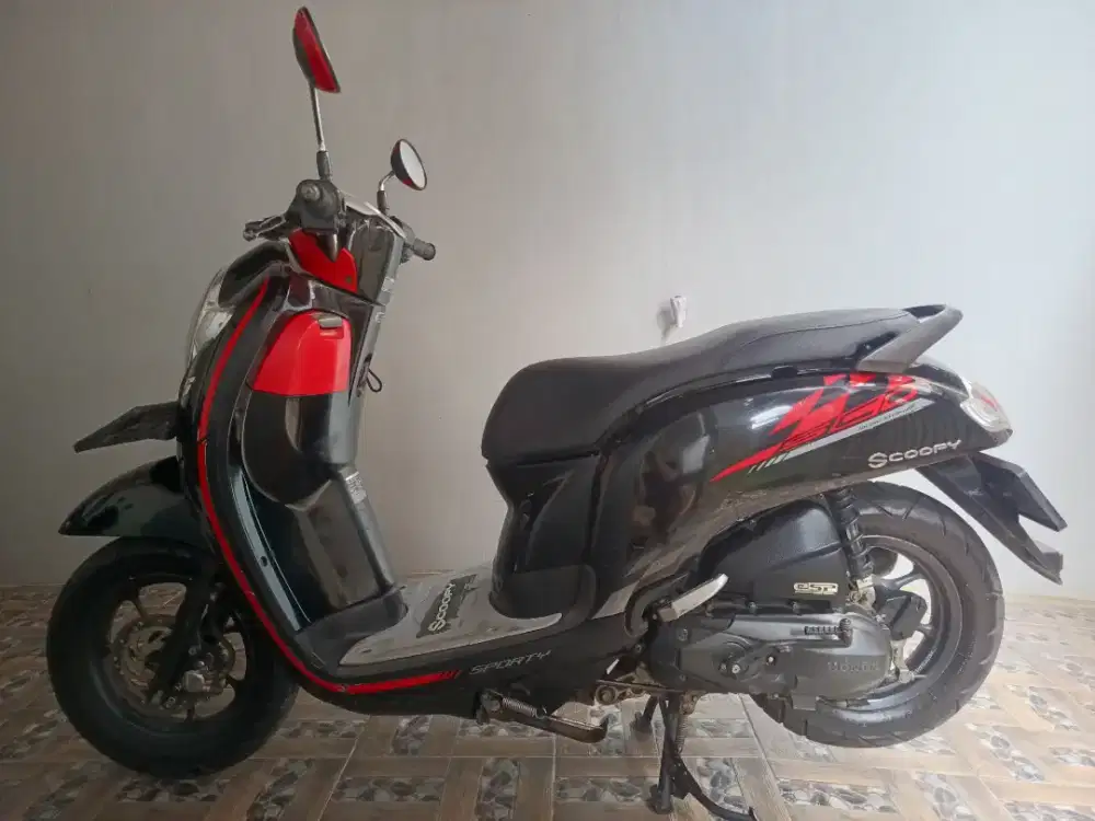 Honda Scoopy Stylish Sporty Black 2018 Dari Tangan Pertama&Pajak Hidup