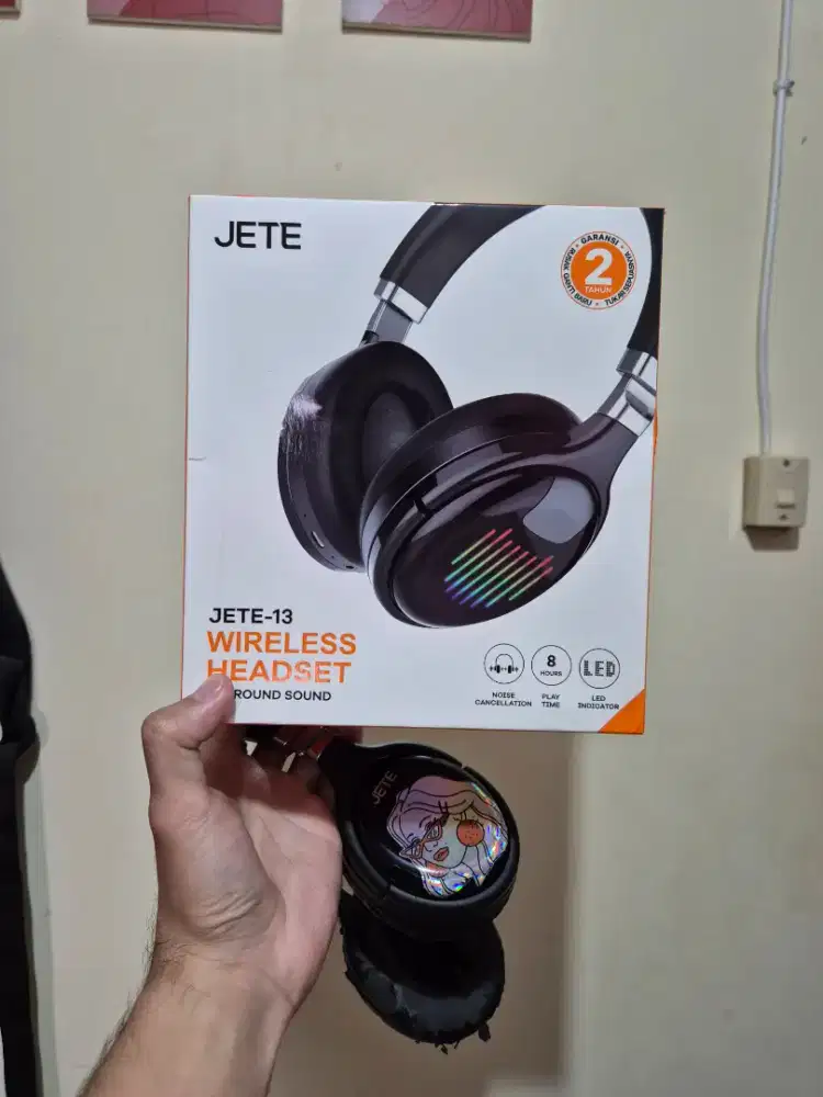 Headset Headphone JETE-13 Wireless