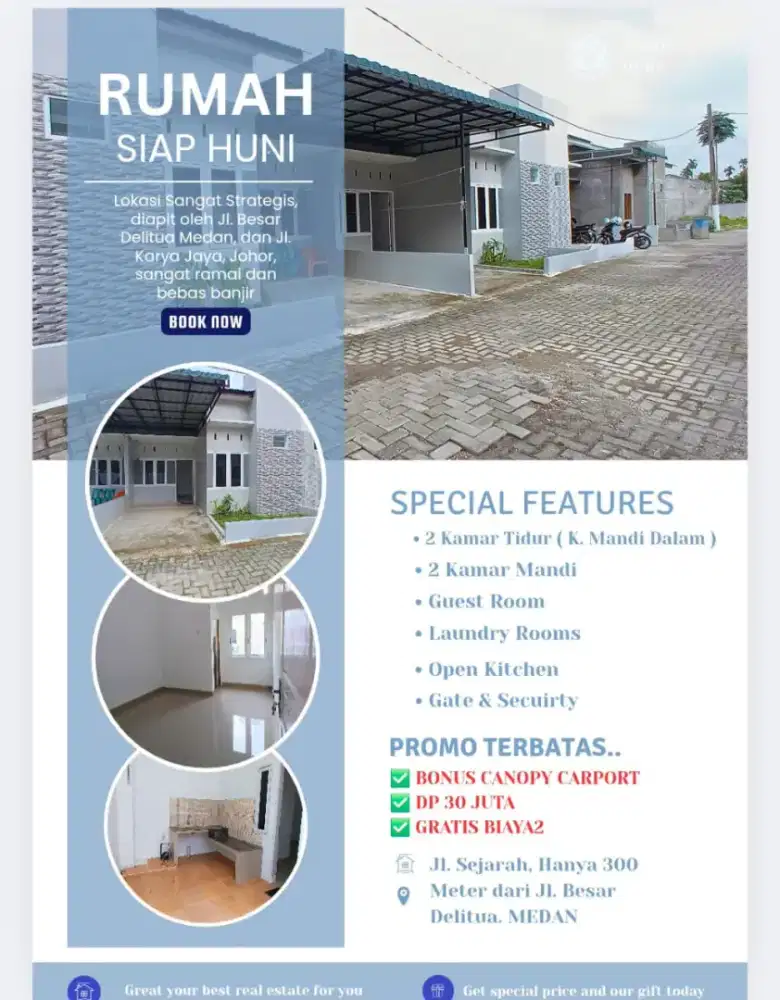 PROMO DP 30 JT RUMAH SIAP HUNi