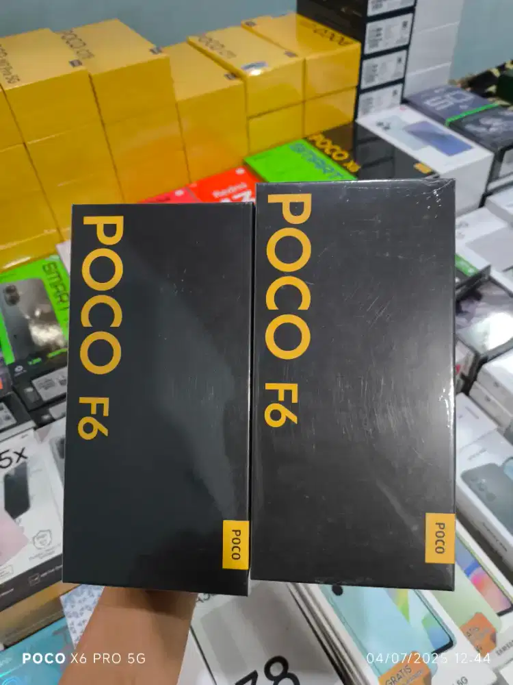 Poco f6 12/512 8/256 baru dan segel murah