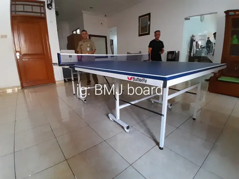 (Baru) TENIS MEJA PINGPONG MDF 18MM LENGKAP