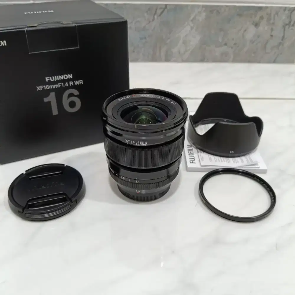 Fujinon 16mm F1.4 WR Lensa Fujifilm 16 MM F 1.4 WR fuji