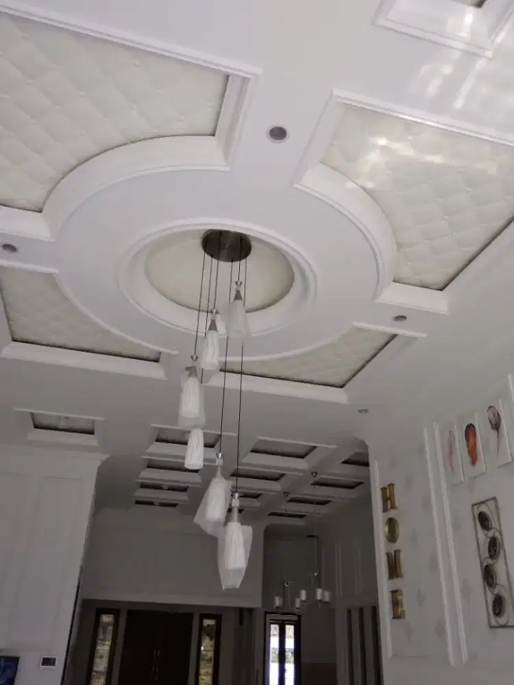 Spesialis tukang pasang plafon gypsum pvc partisi canopy murah