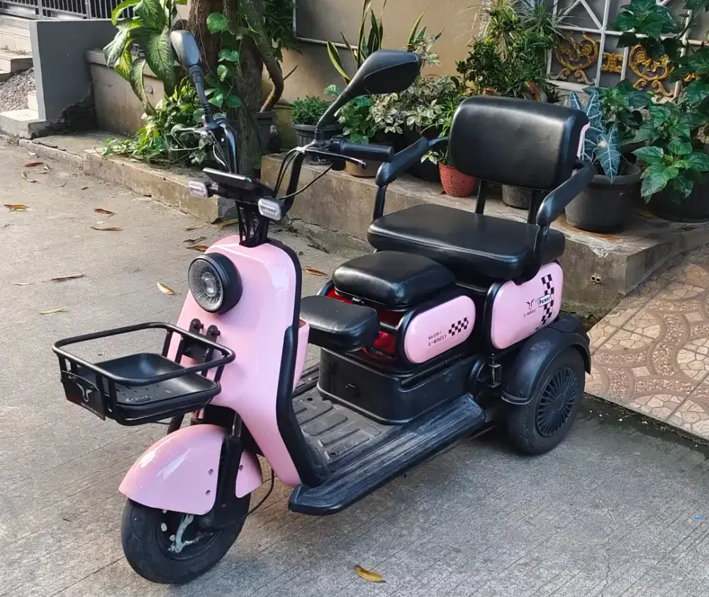 Dijula Motor Listrik Roda 3 Uwinfly Maleo