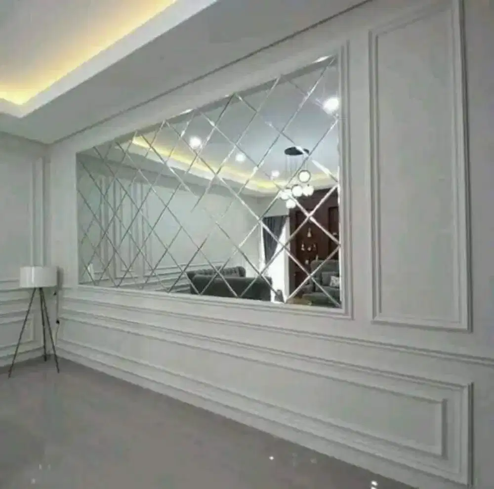 Interior furniture pasang plafon kusen aluminium kaca kitchen set