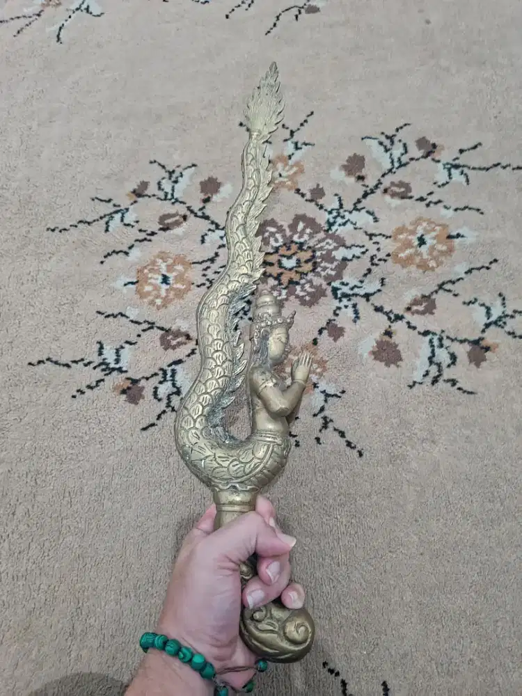 Keris Blorong Kuningan sari