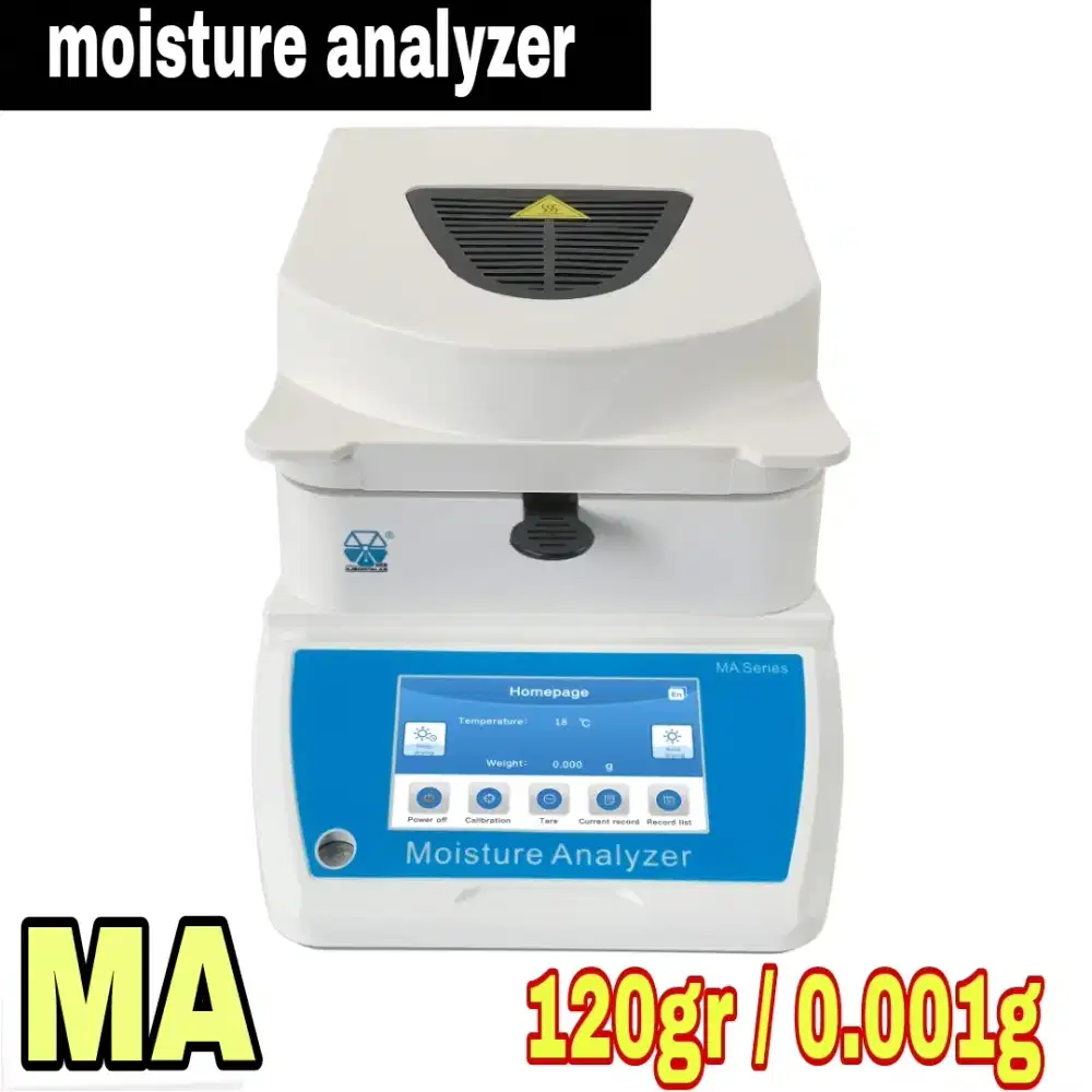 moisture analyzer halogen 120hr 0.001g