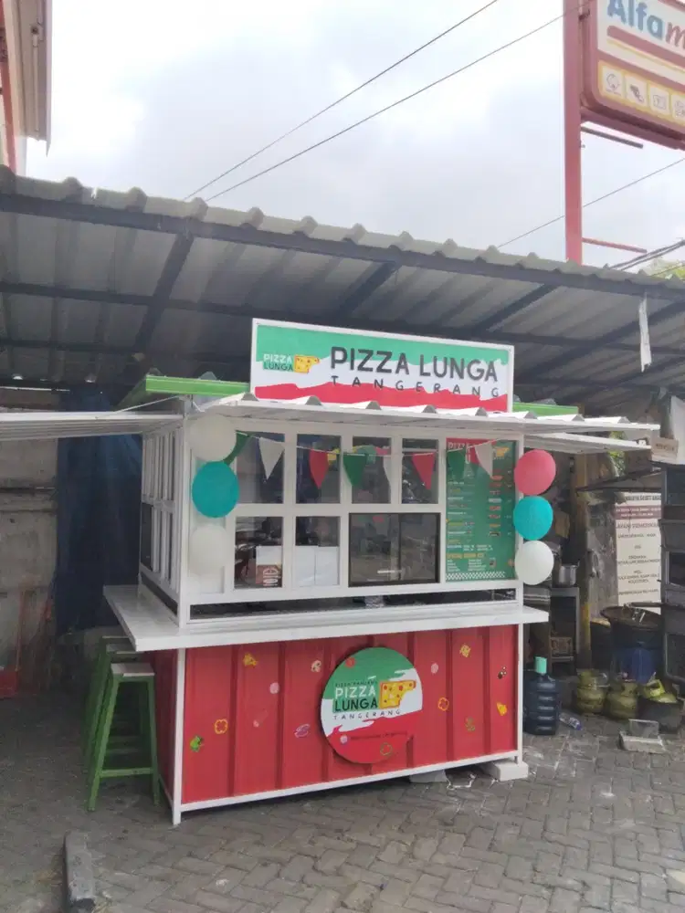 Dijual Booth Kontainer Bekas Usaha