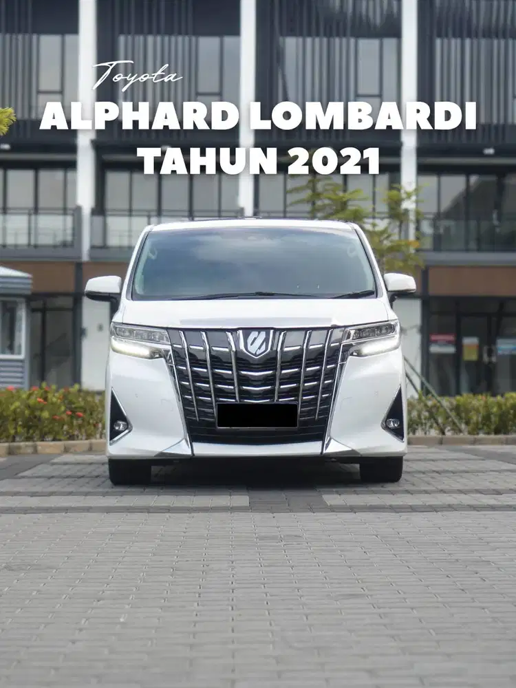 MOBIL TOYOTA ALPHARD 2.5 LOMBARDI RSE 2021