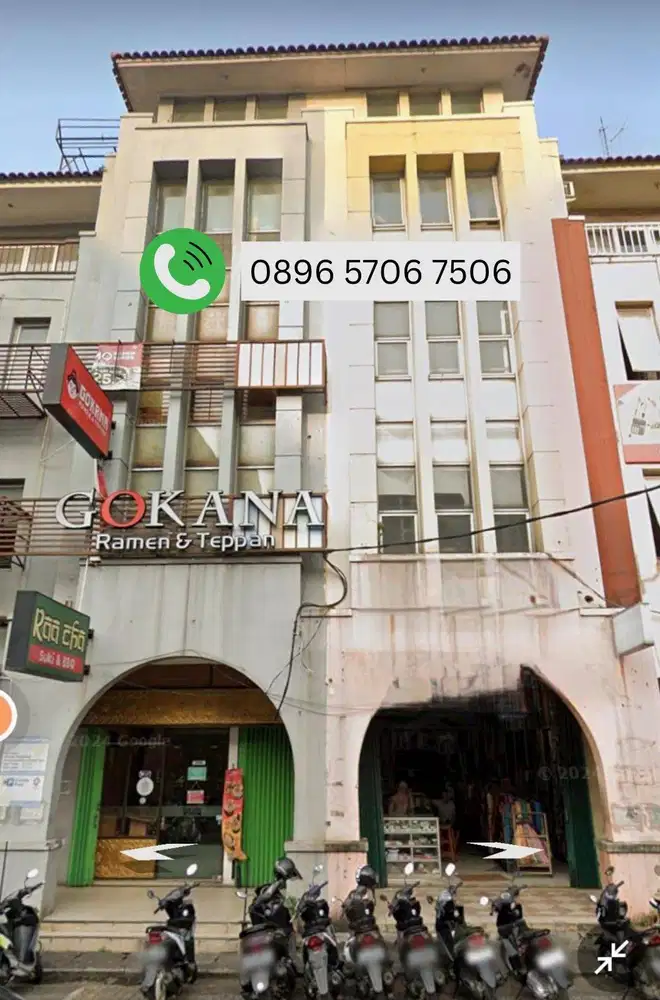 Jual cepat Ruko CBD Ciledug 4 lt dengan menara. Persis hadap mall