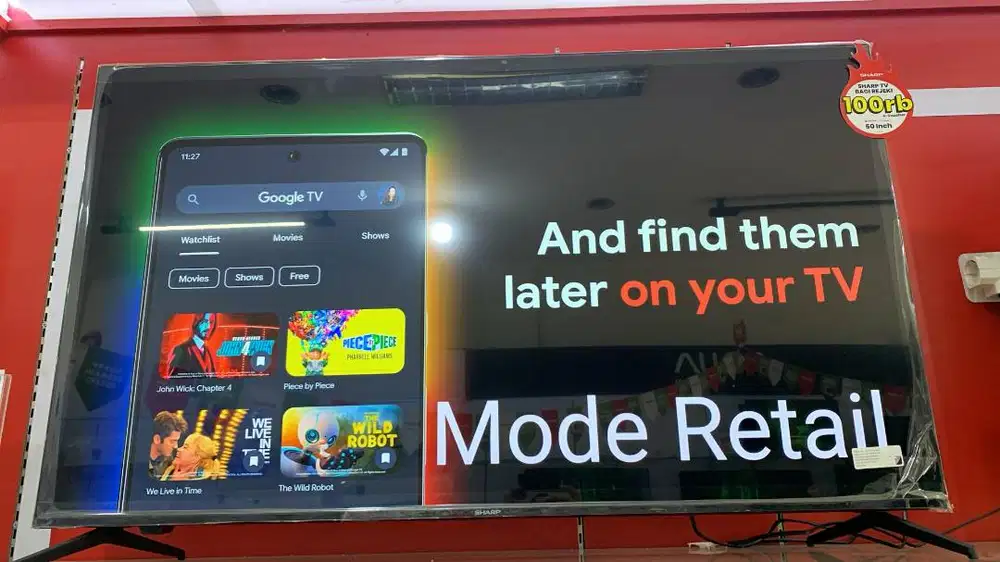 Google TV 50 inc 4K UHD