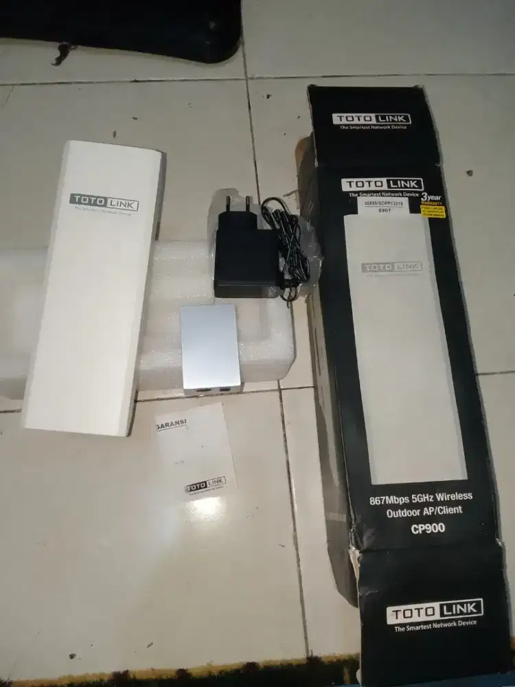 antena totolink cp900 kondisi masih baru belum pernah di pakai