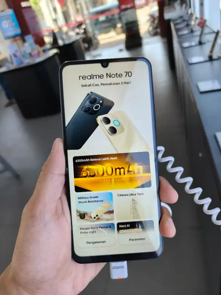 Realme Note 70 Baterai jumbo 6300mAh Ram 4/128