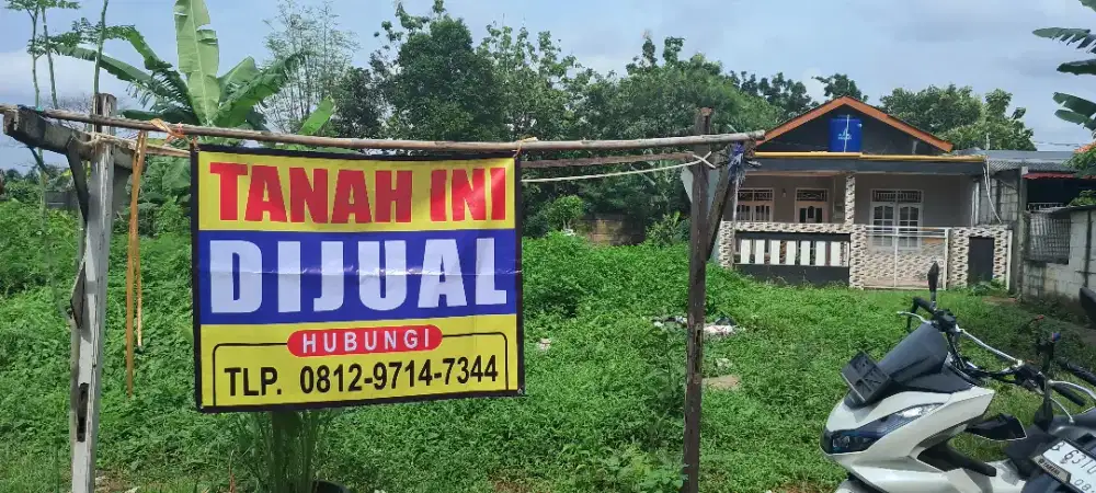 Tanah Di Jual Cepat 600 meter