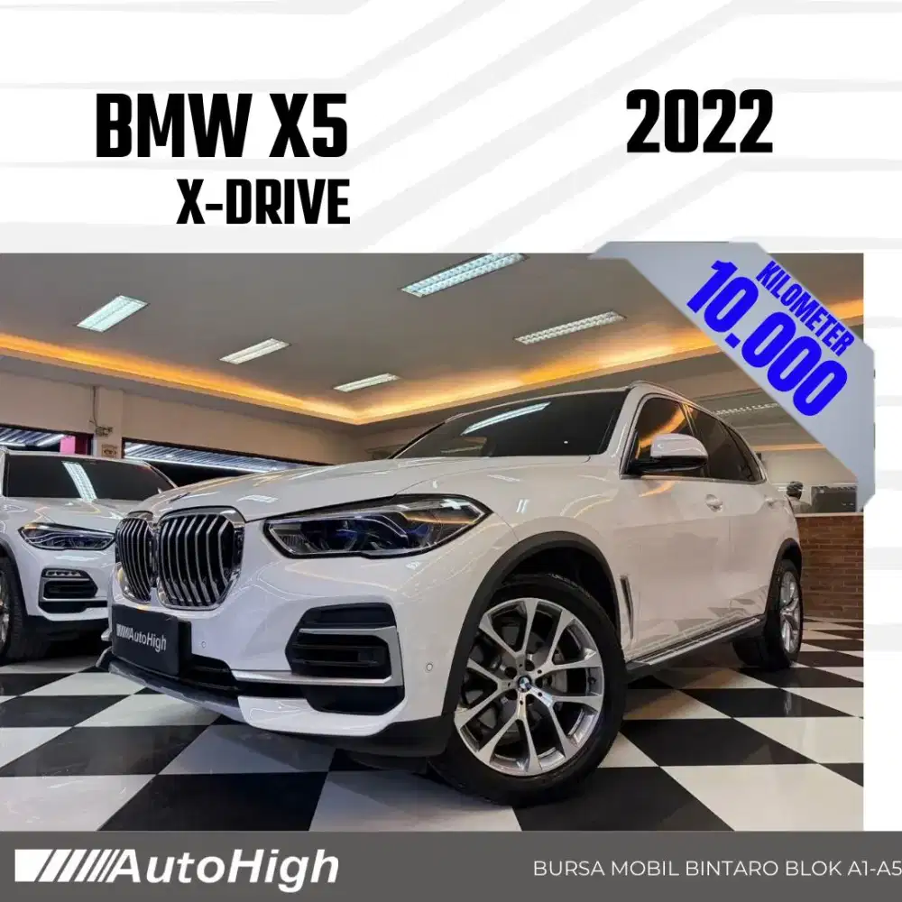 DP10% [Km10.000] X5 7Seater 2022 White Reg 2023 #AUTOHIGH