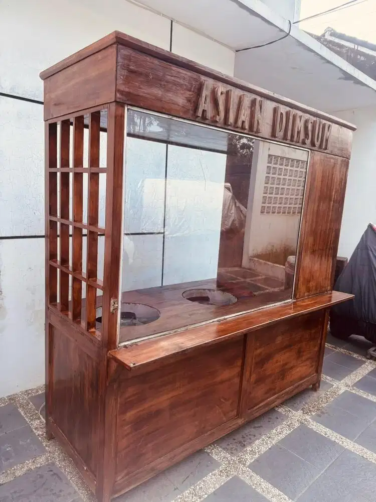 Gerobak / roda kayu kokoh & ukuran besar 2Mx2M