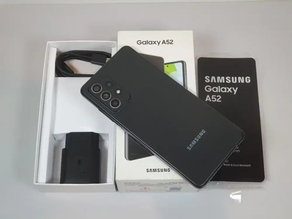 Samsung Galaxy A52 NFC Ram 8GB/256GB fullset Resmi SEIN
