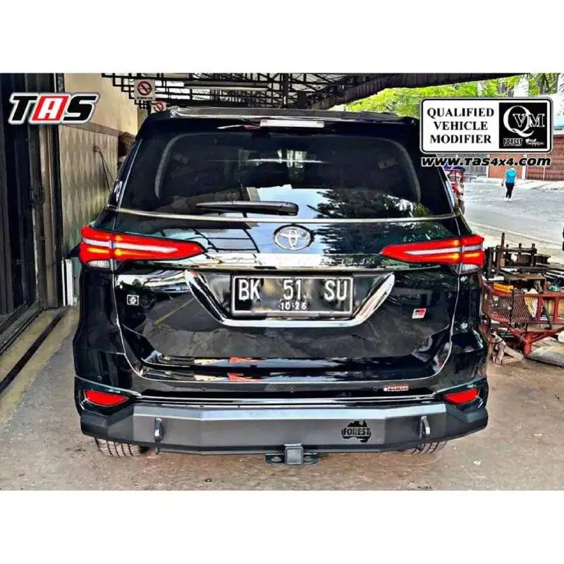 BUMPER BELAKANG TOWING BAR FORTUNER FOREST Compact Bar