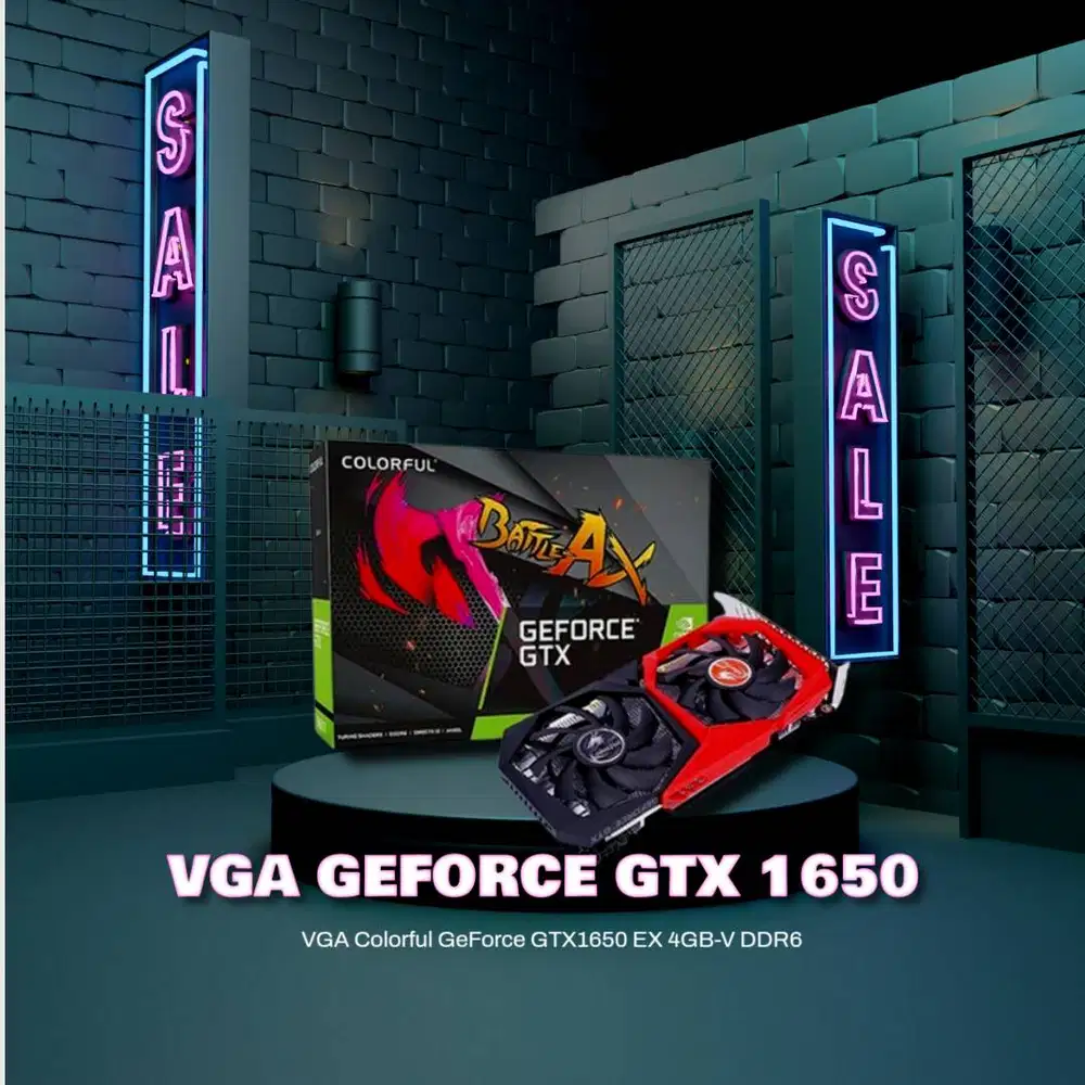 JUAL VGA GEFORCE GTX  1650
