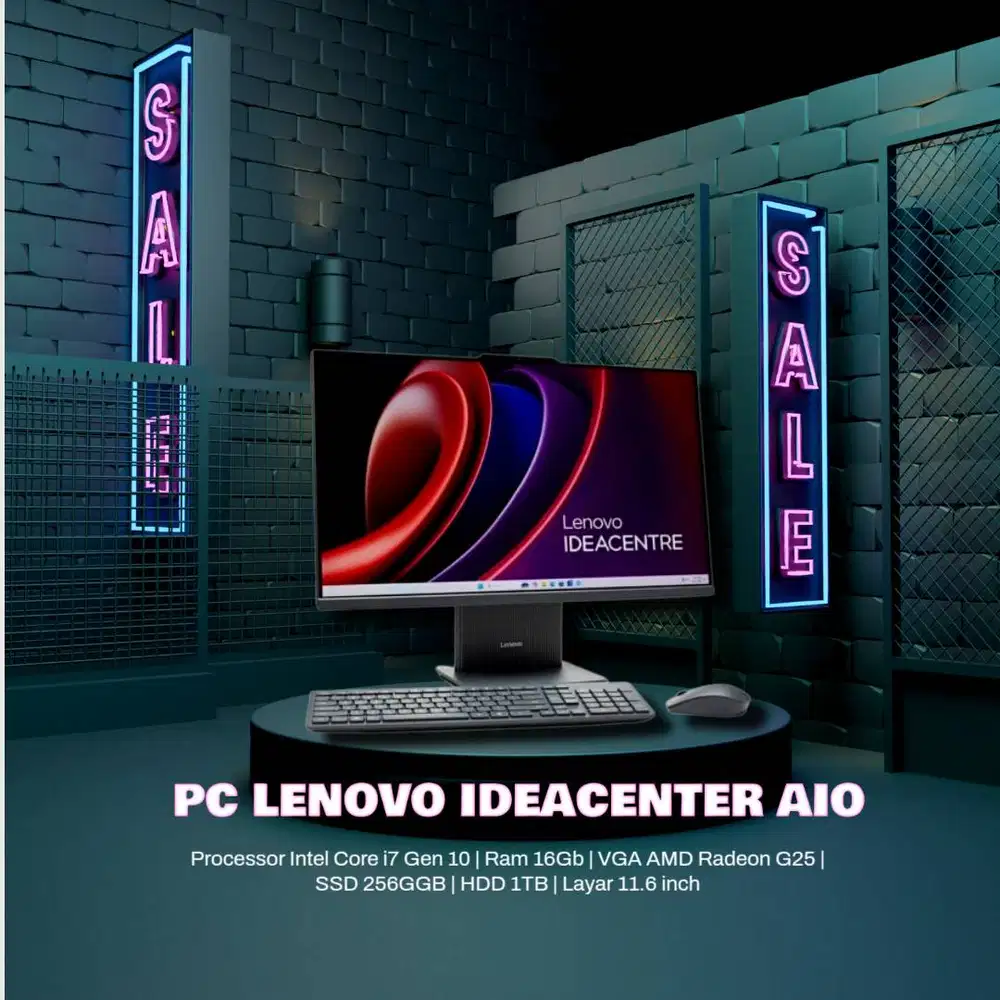 JUAL LENOVO IDEACENTRE AIO