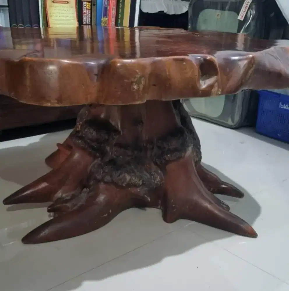 Meja Kayu Jati preloved