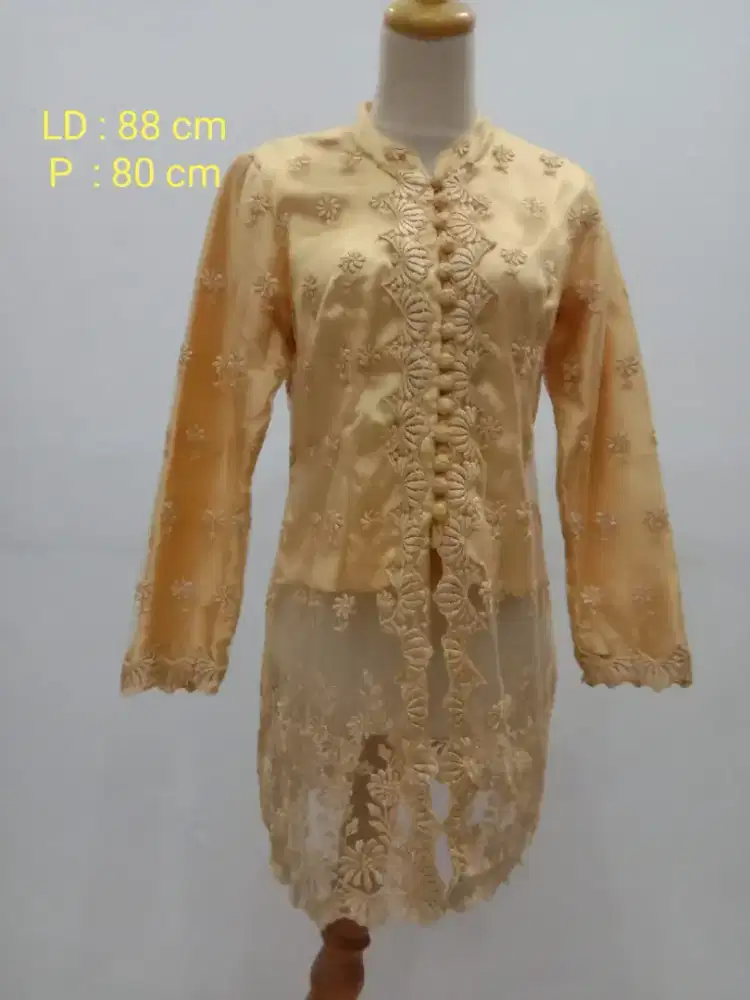 Kebaya Gold Warna Mewah Preloved