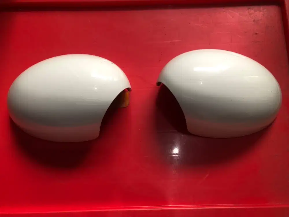 Cover spion Minicooper putih hitam