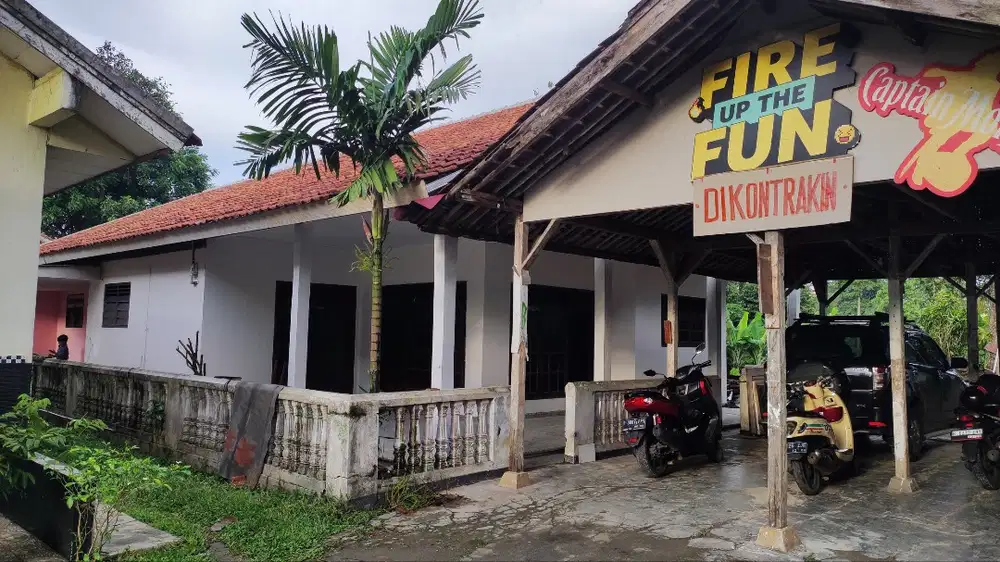 DISEWAKAN RUMAH DAN LAHAN DI JALAN RAYA BOJONGSARI DEPOK
