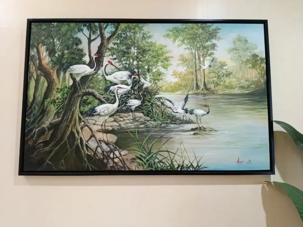 Lukisan asli Bandung Murah