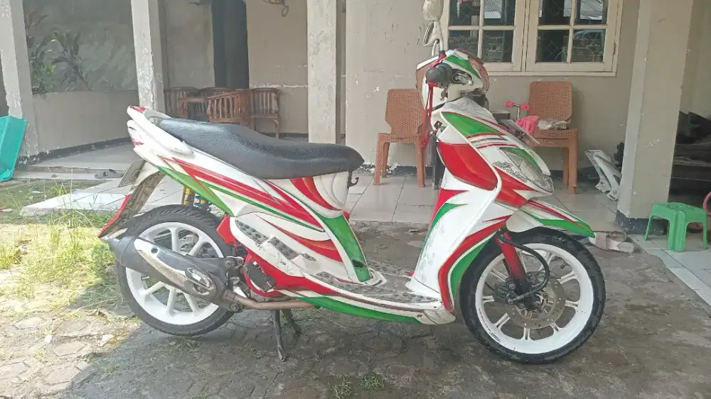 Yamaha mio 5 tl sporty,2008,surat2 lengkap