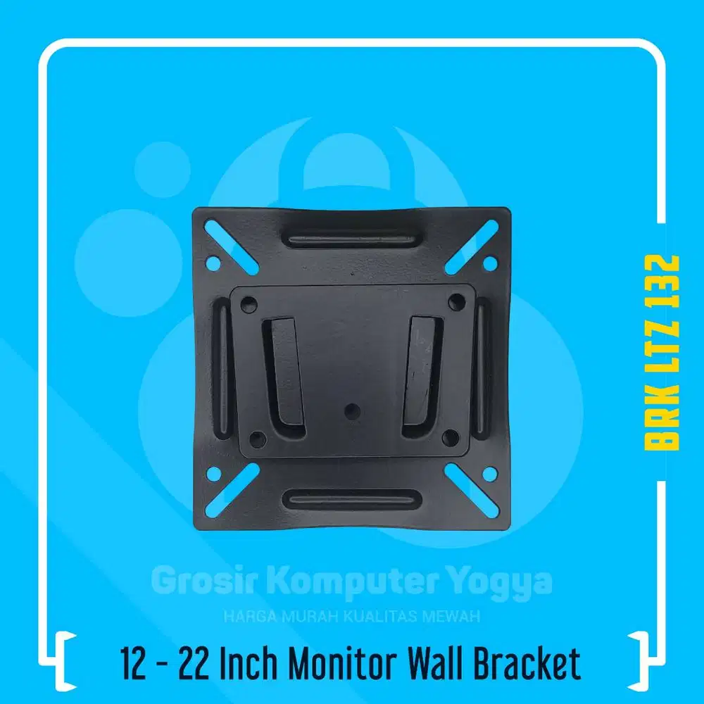 12 - 22 Inch 75 x 75 Pitch Monitor & TV Wall Bracket