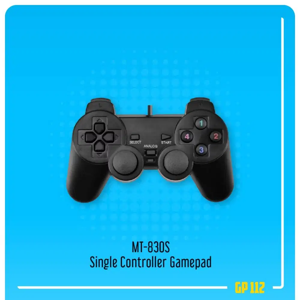 Gamepad Single Hitam K-One USB PC