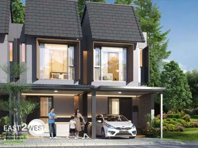 Jual Rumah New Launching Cluster Elaia Citra Ganden Serpong Tangerang Murah Bagus Strategis
