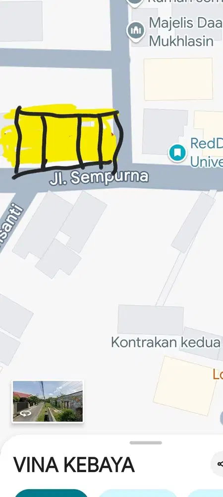 TANAH SHM 487 M2 MURAH SETIA BUDI MEDAN