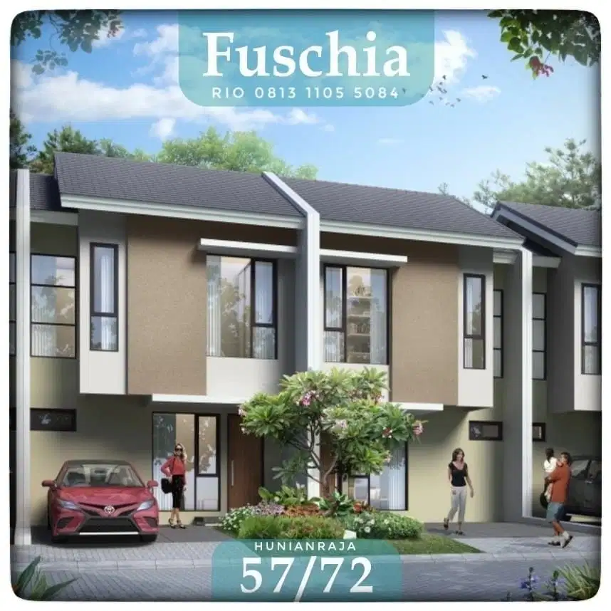 Type Fuschia 57/72 Ready 2 Lantai Jaya Imperial Park
