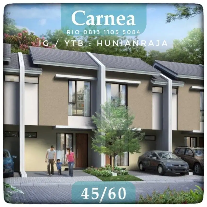 Type Carnea 2 Lantai di Sepatan Tangerang