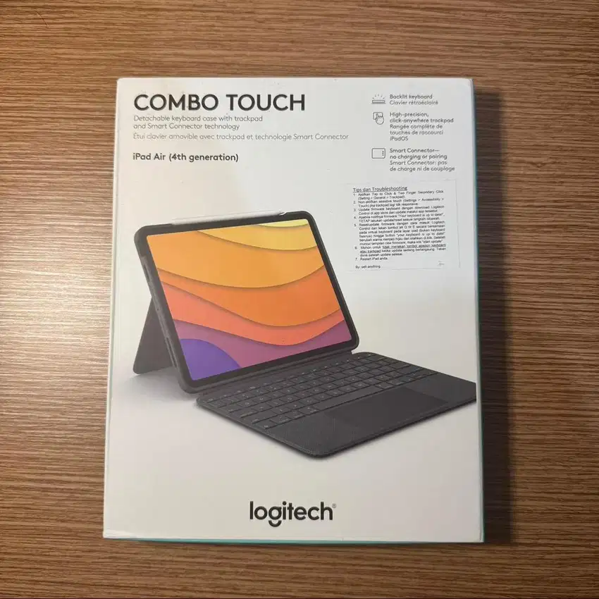 Logitech Combo Touch Keyboard Case iPad Air 4 2020 Second