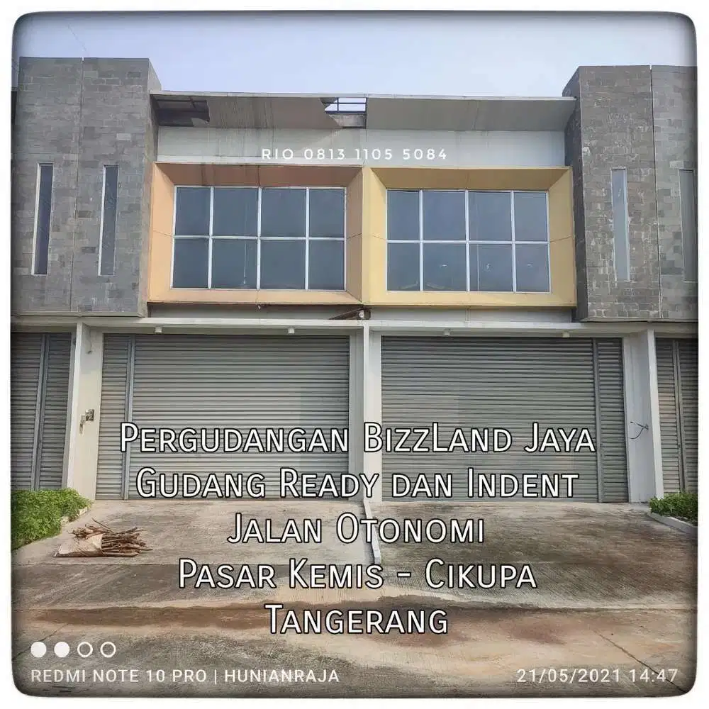 Ruko dan Gudang Multiguna Pasar Kemis Tangerang