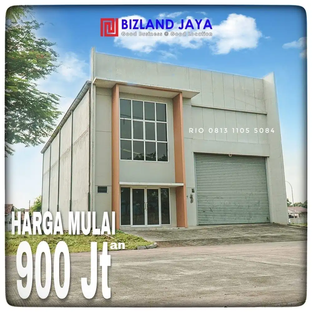 Ruko dan Gudang Multiguna Bizland Jaya Pasar Kemis Tangerang Banten