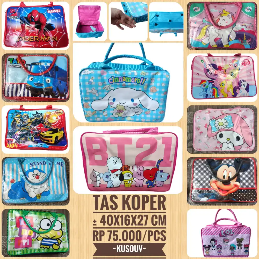 Tas Koper Travel/Travel Bag Karakter/Tas Travelling